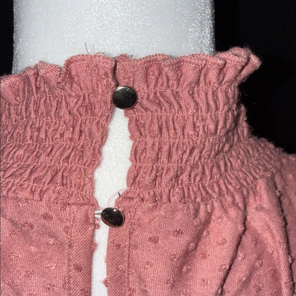 Chic Long Sleeve Peach/Coral Dress - Picture 7 of 7